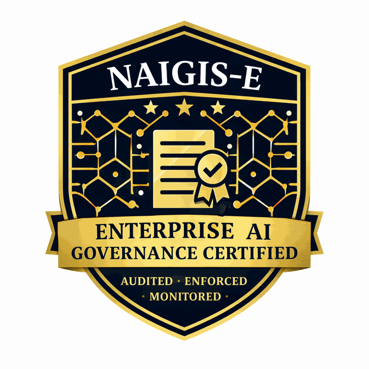 NAIGIS-E Enterprise Trust Seal for Sentinel Safety Command